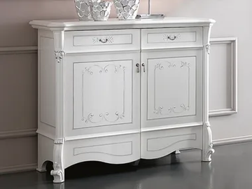 PRESTIGE - Wooden highboard with doors by CASA +39 - view 2